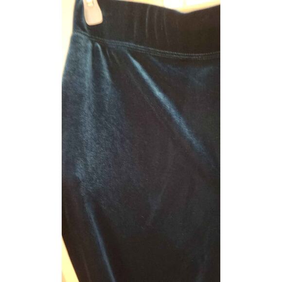 Susan Graver green slacks XLP - Picture 2 of 4